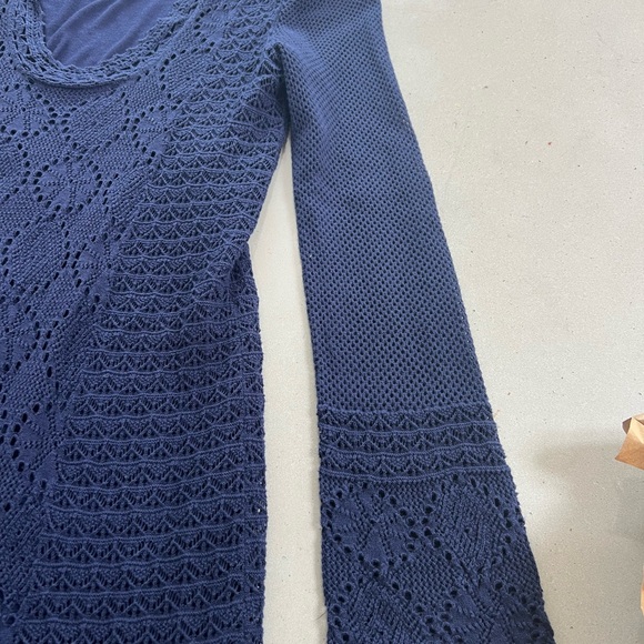 Lily Pulitzer Navy dress with Liner - Picture 8 of 12